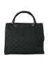 Bamboo Top Handle Tote, back view